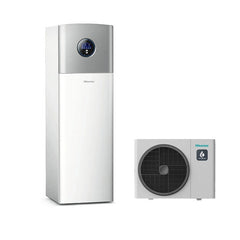 Pompa de caldura de tip ALL IN ONE R32 8kW monofazic, aer-apă A+++ , HISENSE, eficiență energetică A+++